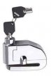  Cadeado disco c/ alarme/ Silver/ LK303