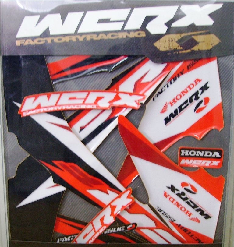  Autocolante+capa selim/ Honda CRF450 05-07