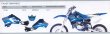 Black Bird Autocolante+capa selim/ Yamaha YZ80 93-01